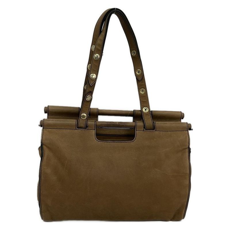 Loewe Shoulder Bag Candy Light Brown 2-Way Leather