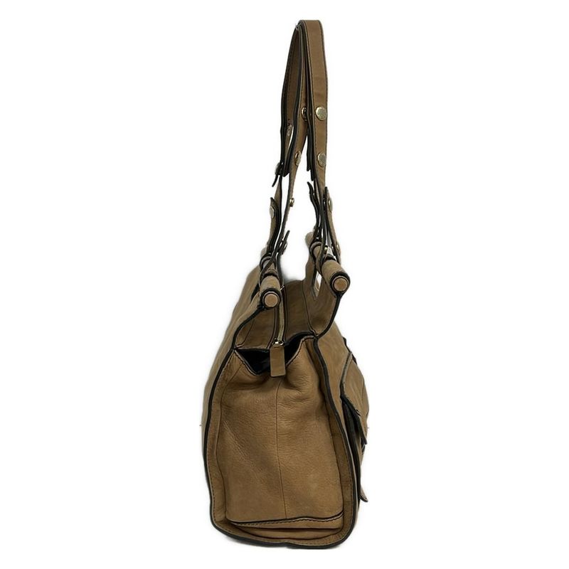 Loewe Shoulder Bag Candy Light Brown 2-Way Leather