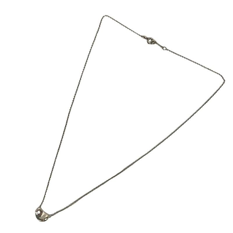 Tiffany & Co Necklace Bean Silver