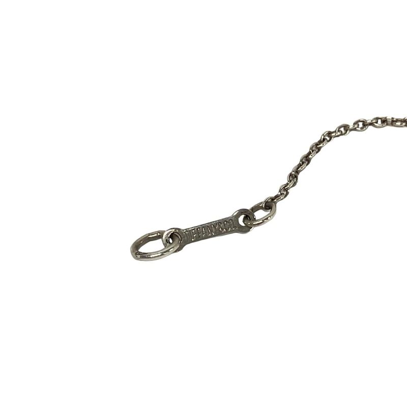 Tiffany & Co Necklace Bean Silver