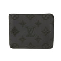 Louis Vuitton Billfold Monogram Shadow Portefeuille Multiple Gray
