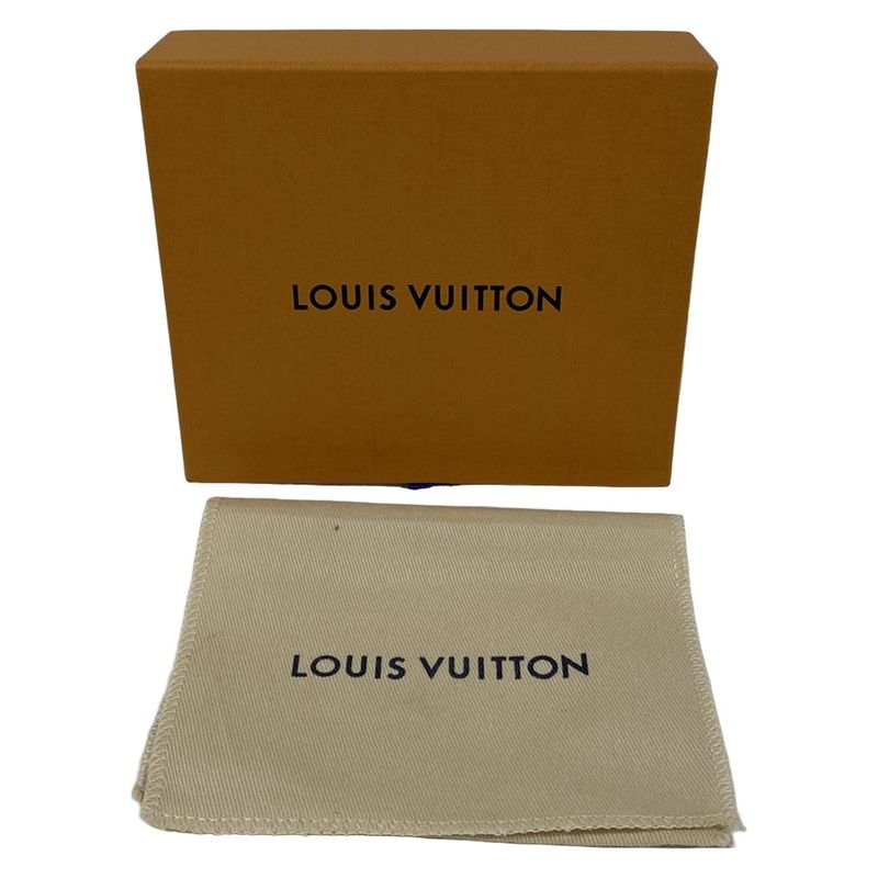 Louis Vuitton Billfold Monogram Shadow Portefeuille Multiple Gray