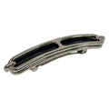 Hermes Barrette Chaine D'ancre Silver Black