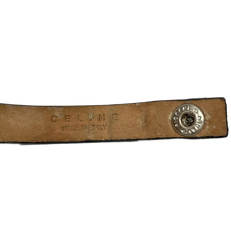 Celine Bracelet Black Suede Leather