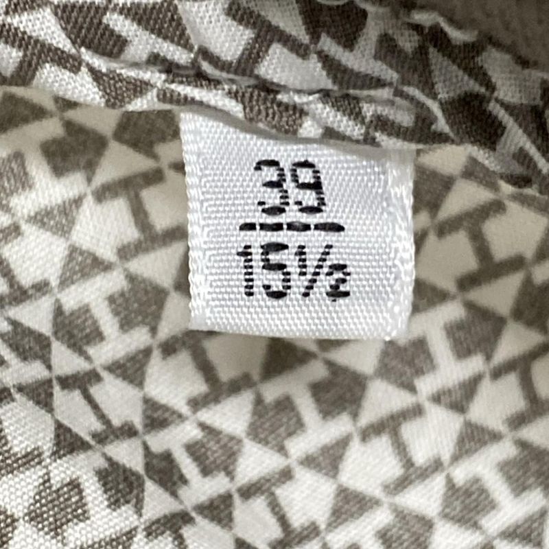 Hermes Jacket 39 Gray White Long Sleeve Zip Up Spring
