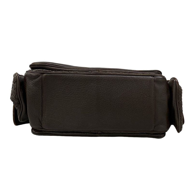 Bottega Veneta Shoulder Bag Kokka Dark Brown Leather
