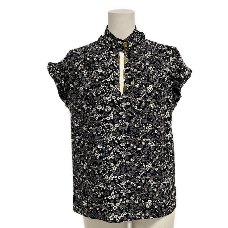 Louis Vuitton Short Sleeve Top 36 S Fpq Black White