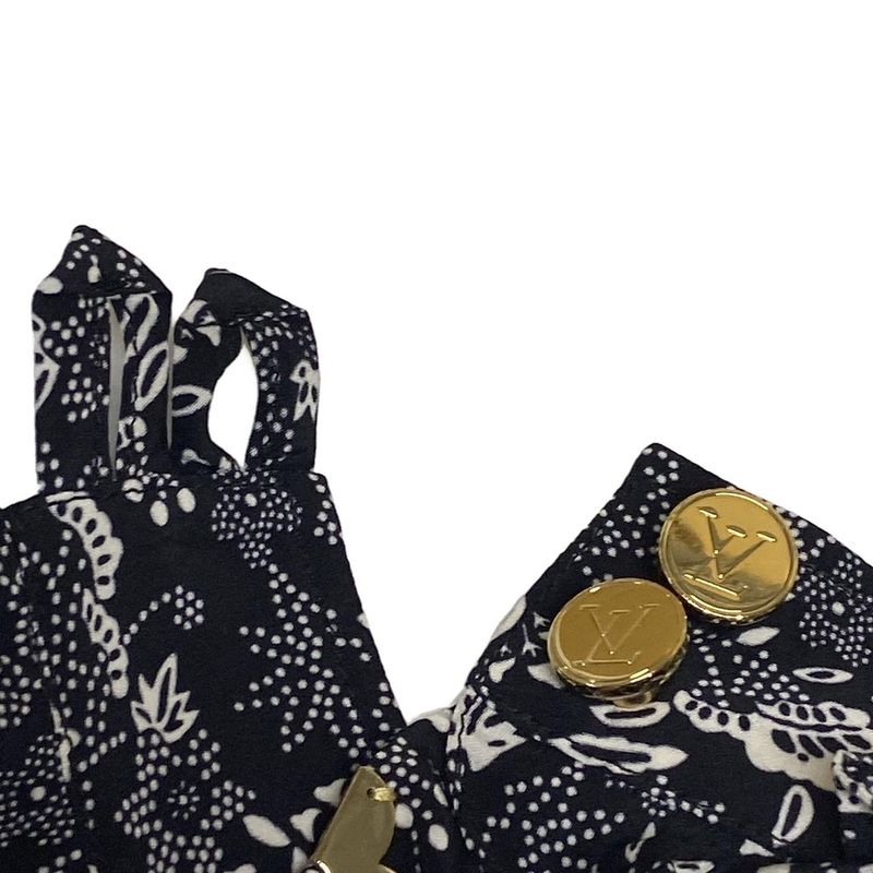 Louis Vuitton Short Sleeve Top 36 S Fpq Black White