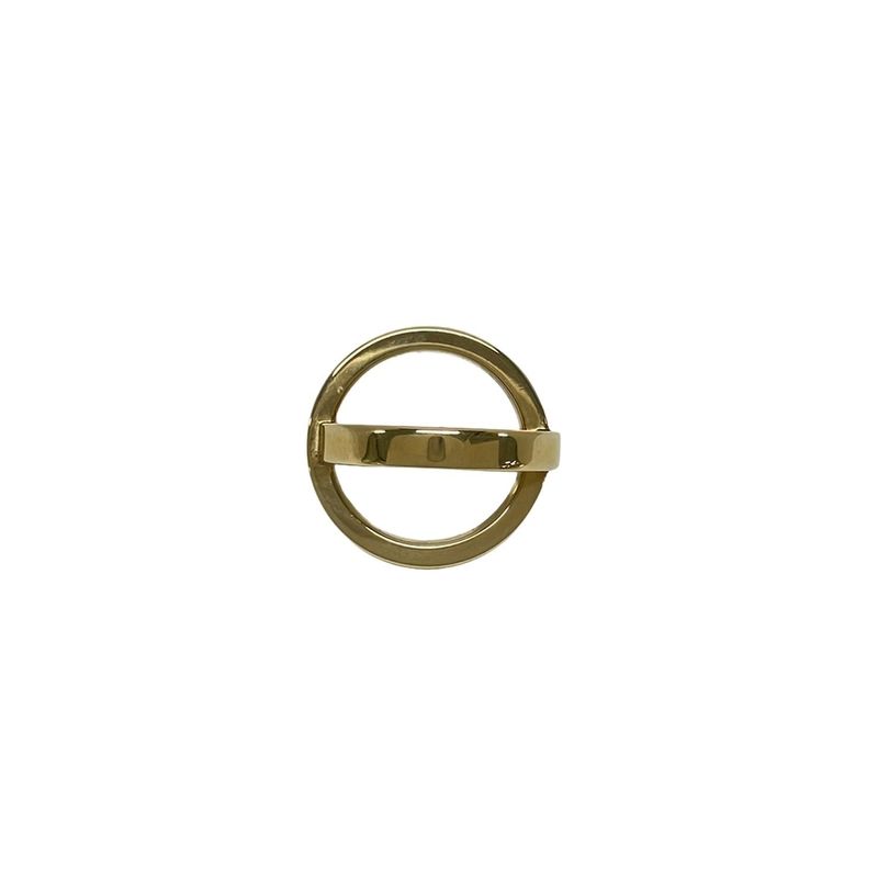 Hermes Scarf Ring Cosmos Gold