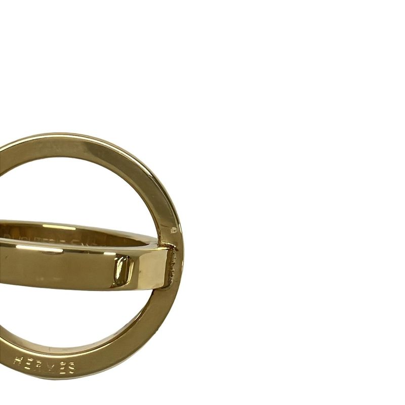 Hermes Scarf Ring Cosmos Gold