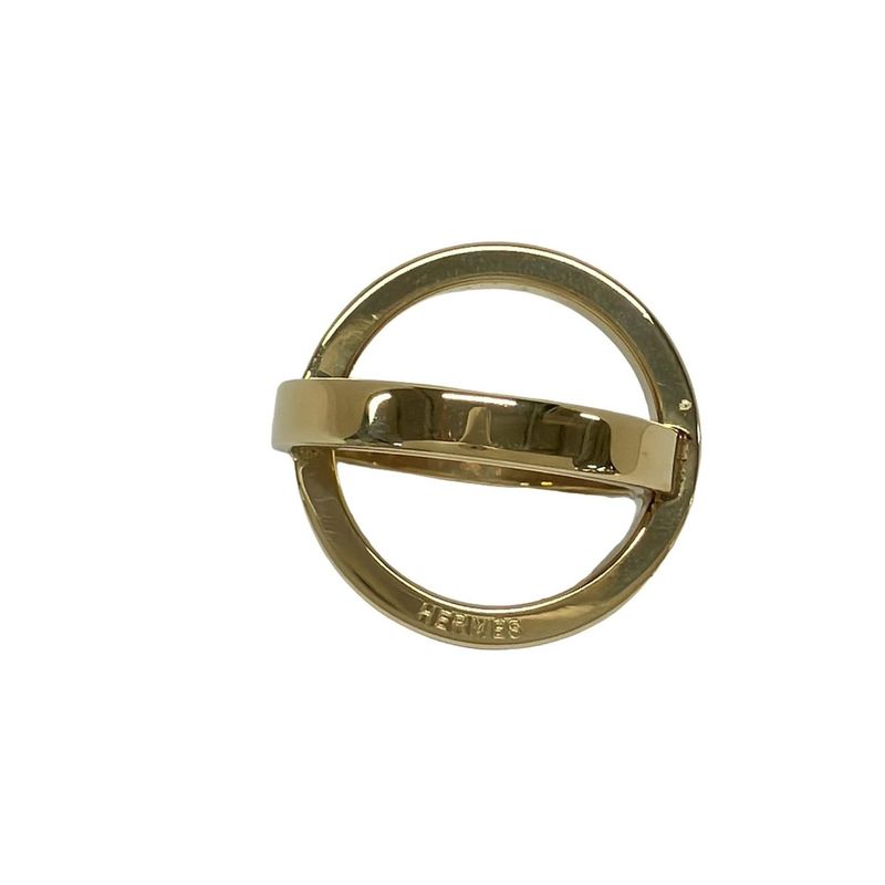 Hermes Scarf Ring Cosmos Gold