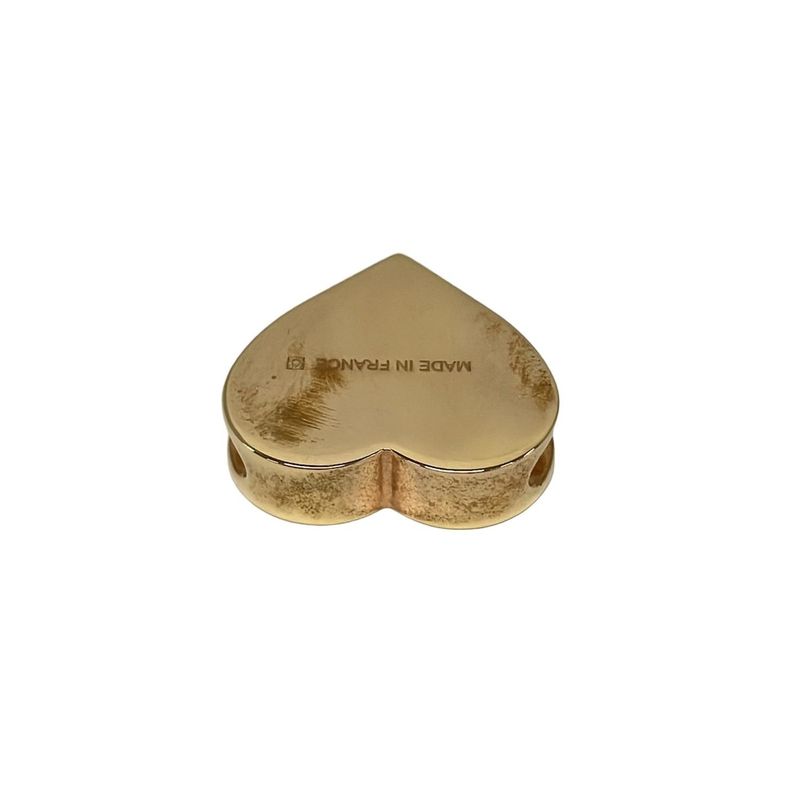 Hermes Scarf Ring Twilly Pink Gold