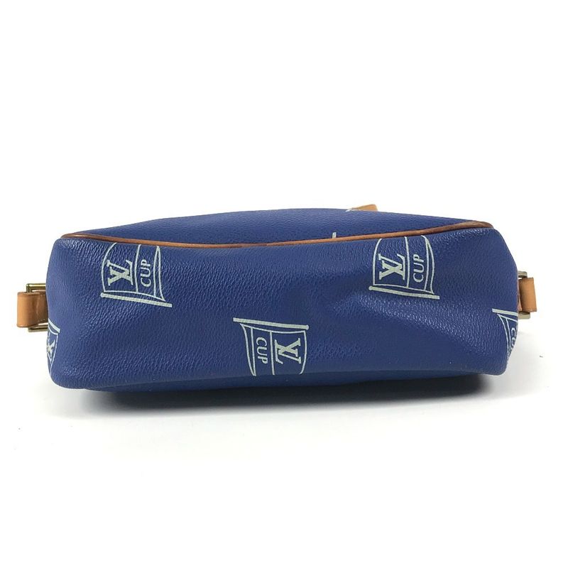 Louis Vuitton Shoulder Bag Sac San Diego Monogram Canvas Blue
