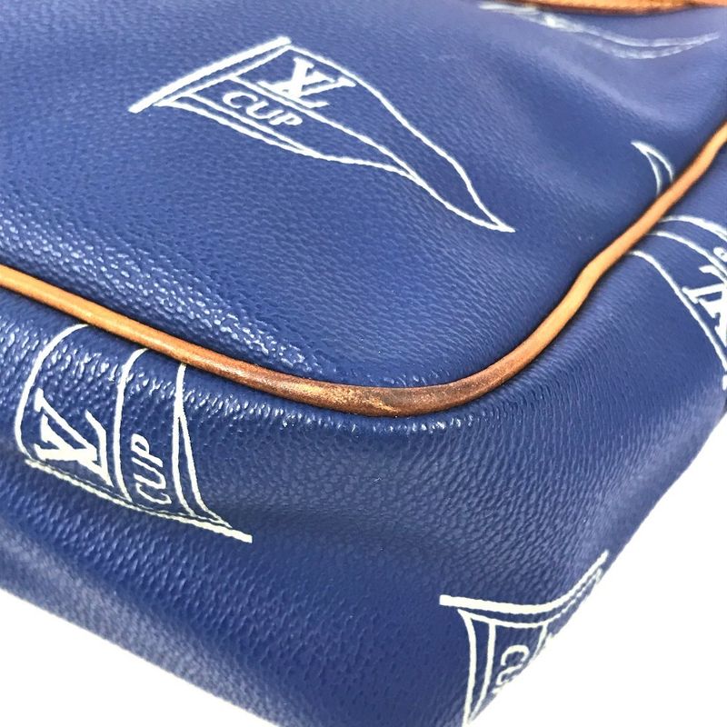 Louis Vuitton Shoulder Bag Sac San Diego Monogram Canvas Blue
