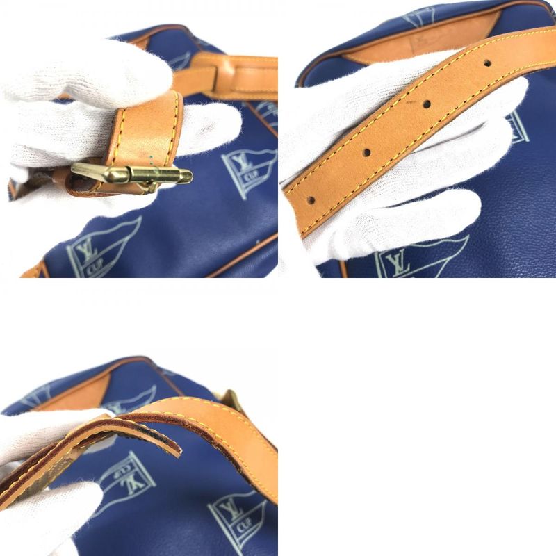 Louis Vuitton Shoulder Bag Sac San Diego Monogram Canvas Blue