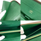Louis Vuitton Wallet Zippy Organizer Belboy Monogram Canvas Green Brown