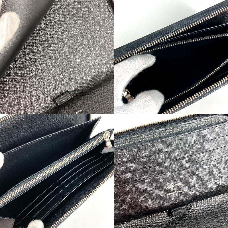 Louis Vuitton Wallet Zippy Organizer Epi Electric Cles the Black