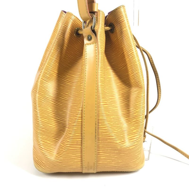 Louis Vuitton Shoulder Bag Petit Noe Epi Leather Tassili Yellow Tassiri Yellowyellow