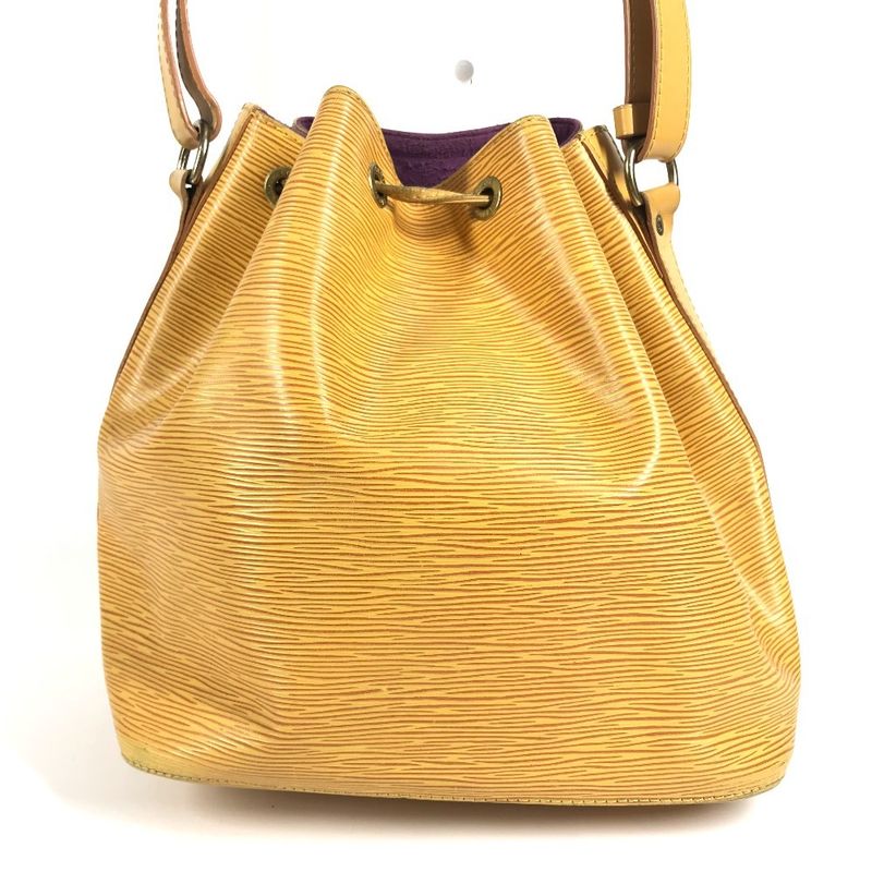 Louis Vuitton Shoulder Bag Petit Noe Epi Leather Tassili Yellow Tassiri Yellowyellow
