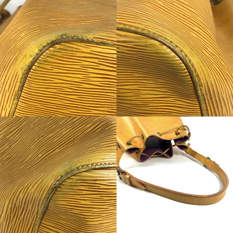 Louis Vuitton Shoulder Bag Petit Noe Epi Leather Tassili Yellow Tassiri Yellowyellow