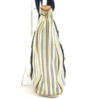 Louis Vuitton Shoulder Bag Cabas MM Canvas Ivory Navy