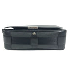 Louis Vuitton Shoulder Bag Victor Taiga Leather Black Khaki
