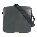 Louis Vuitton Shoulder Bag Victor Taiga Leather Black Khaki