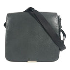 Louis Vuitton Shoulder Bag Victor Taiga Leather Black Khaki