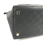 Gucci Handbag Logo GG Nylon Black