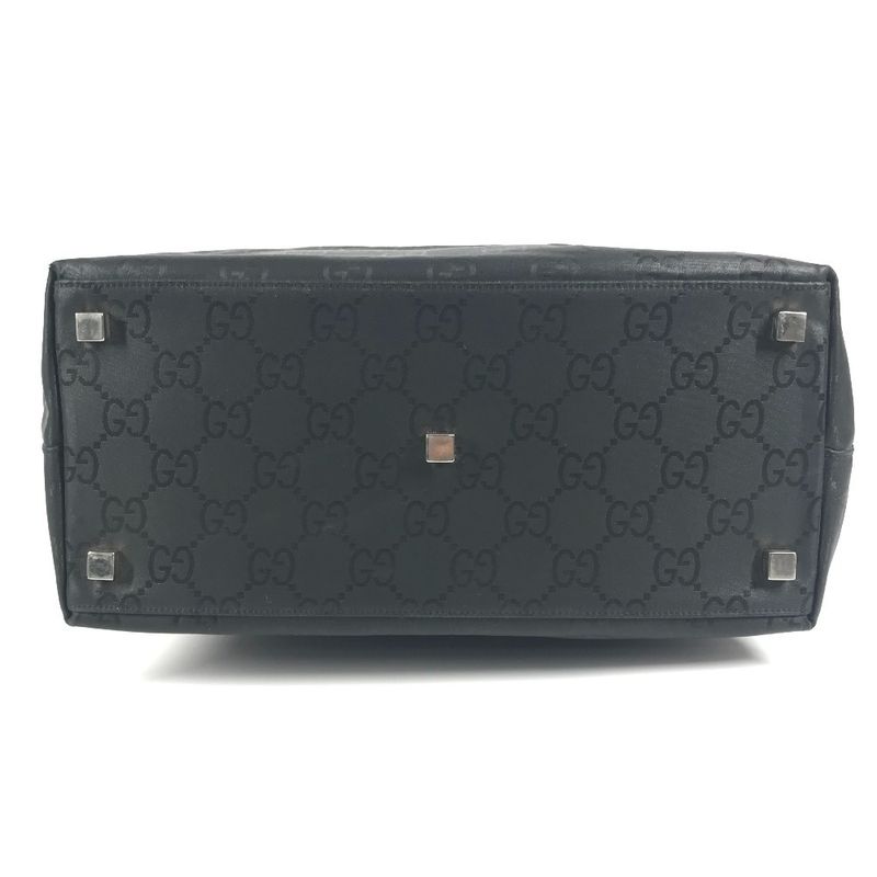 Gucci Handbag Logo GG Nylon Black