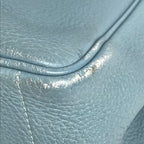 Hermes Shoulder Bag Victoria Cabas Taurillon Clemence Blue