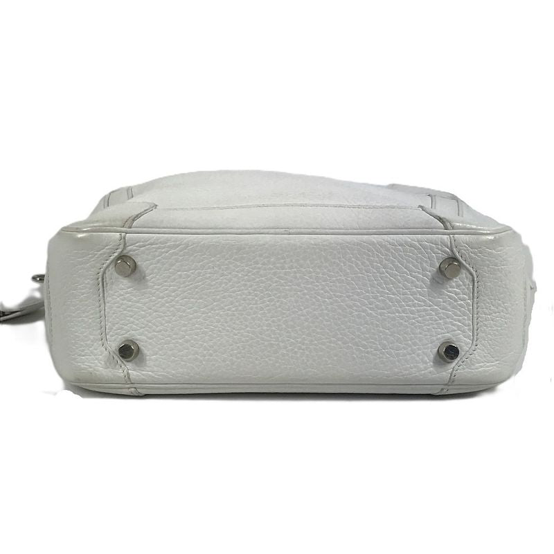Hermes Handbag Omnibus PM Taurillon Clemence White