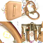 Louis Vuitton Handbag Alma GM Monogram Multicolor Canvas Bronze White Alma Gm