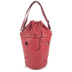 Hermes Shoulder Bag Manjoir Courchevel Red