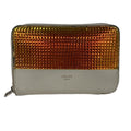 Celine Bifold Wallet Ivory Hologram Zip Around Leather X Hologram