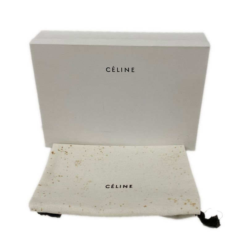 Celine Bifold Wallet Ivory Hologram Zip Around Leather X Hologram