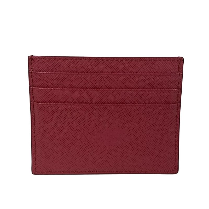 Prada Card Case Pink Leather