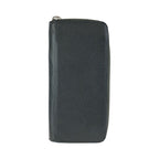 Louis Vuitton Taurillon Zippy Wallet Vertical Black Silver Leather