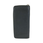 Louis Vuitton Taurillon Zippy Wallet Vertical Black Silver Leather