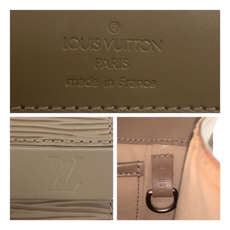 Louis Vuitton Epi la Depth Peppa Beige Shoulder Bag Peppa
