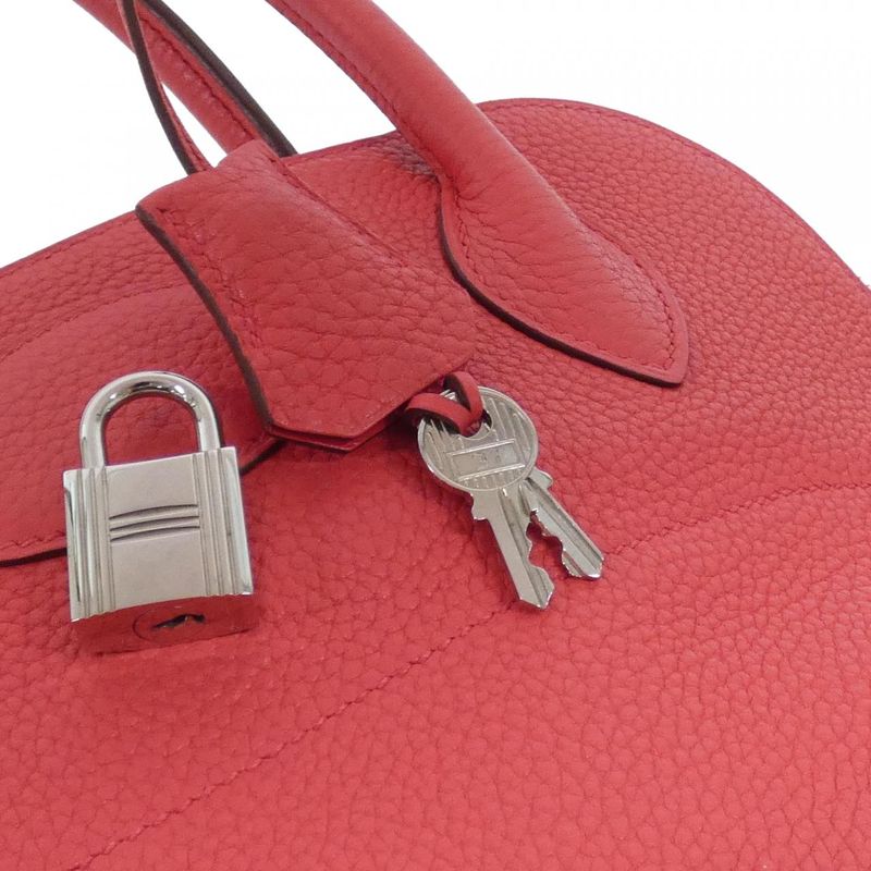 Hermes Bolide Bag Silver Bougainvillier
