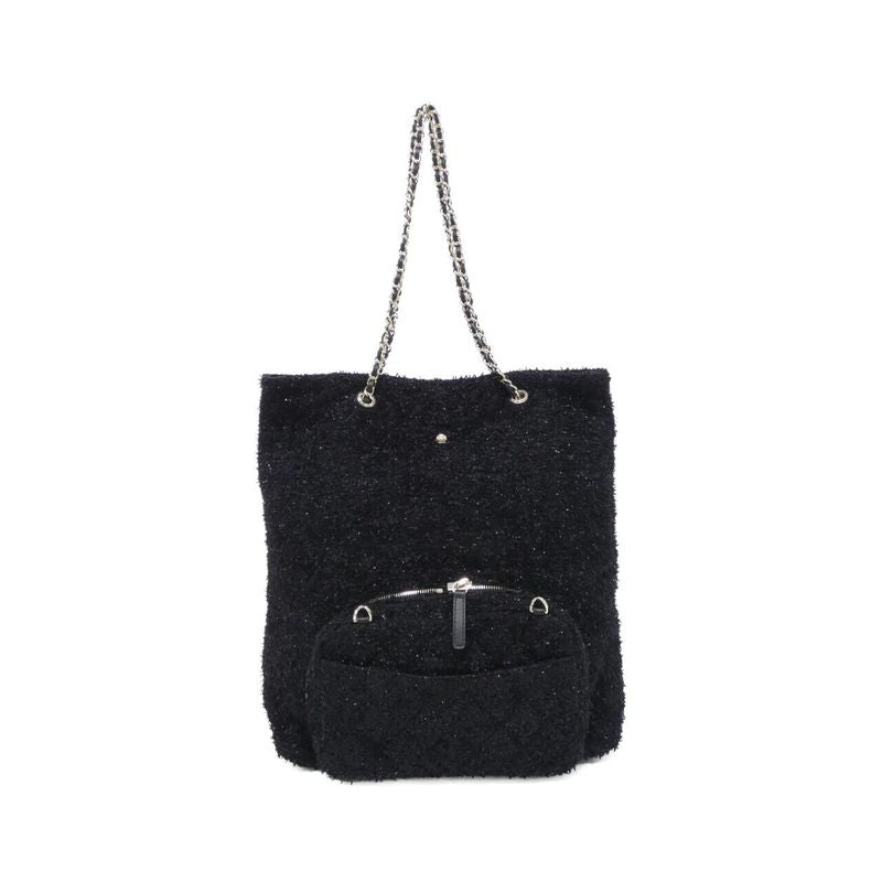 Chanel Bag Tweed Black