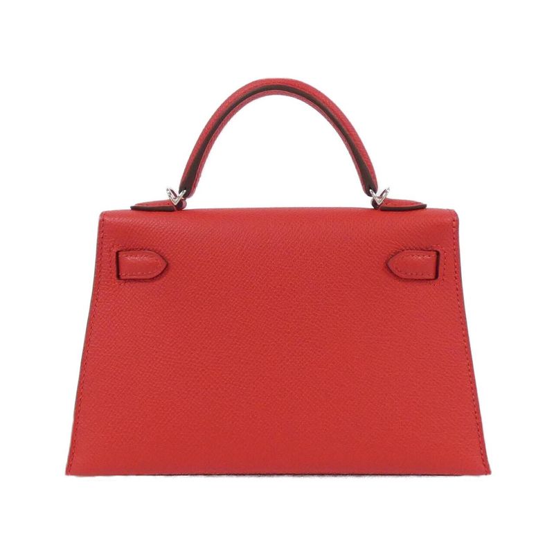 Hermes Mini Kelly 2 Bag Rouge Radieux
