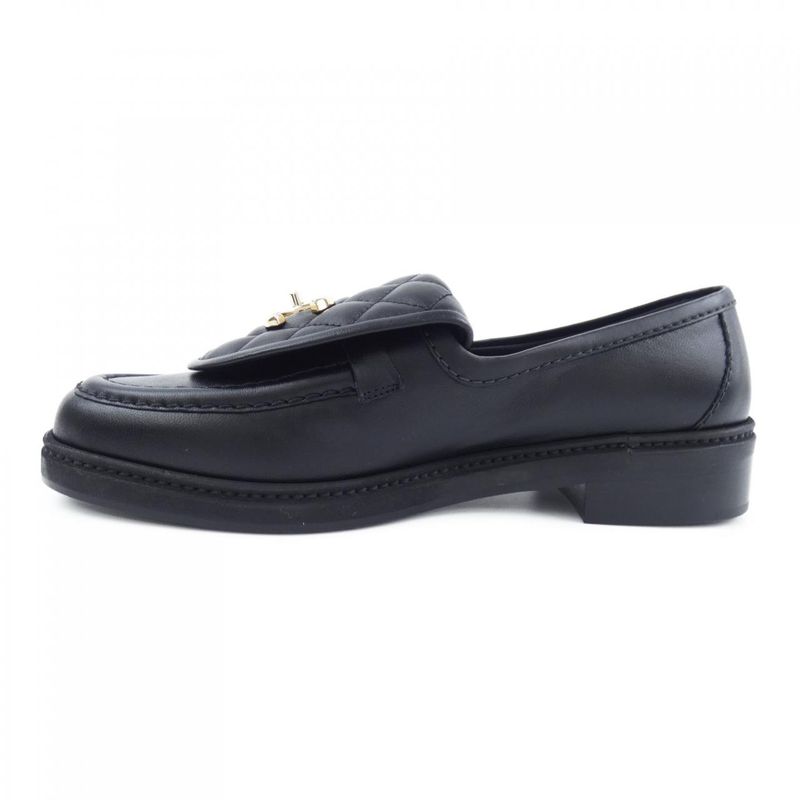 Chanel Loafers Turnlock Quilted Shoes