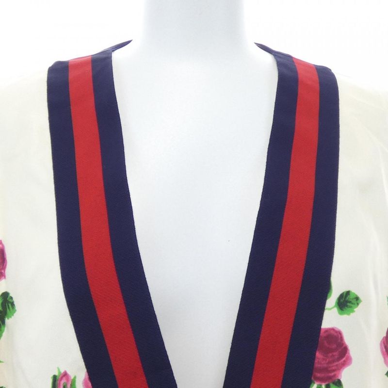 Gucci Cardigan Silk Beige