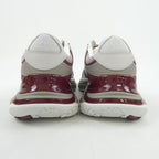 Gucci Sneakers White 8 Gray Red