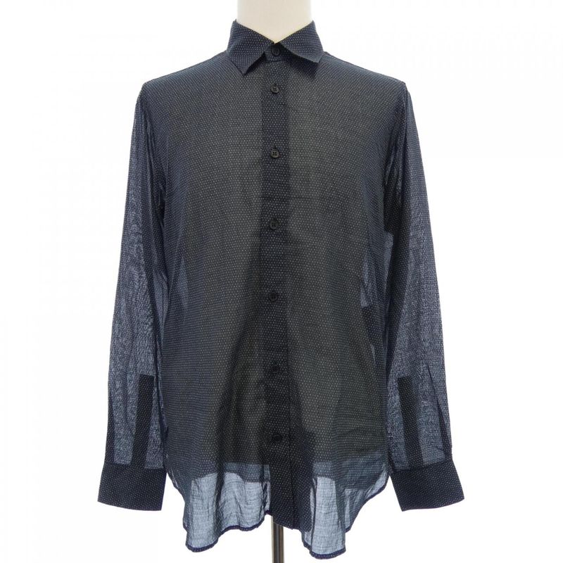 Saint Laurent Shirt Navy 38 Dots