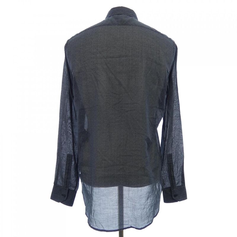 Saint Laurent Shirt Navy 38 Dots