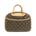 Louis Vuitton Monogram Trouville Bag Marron
