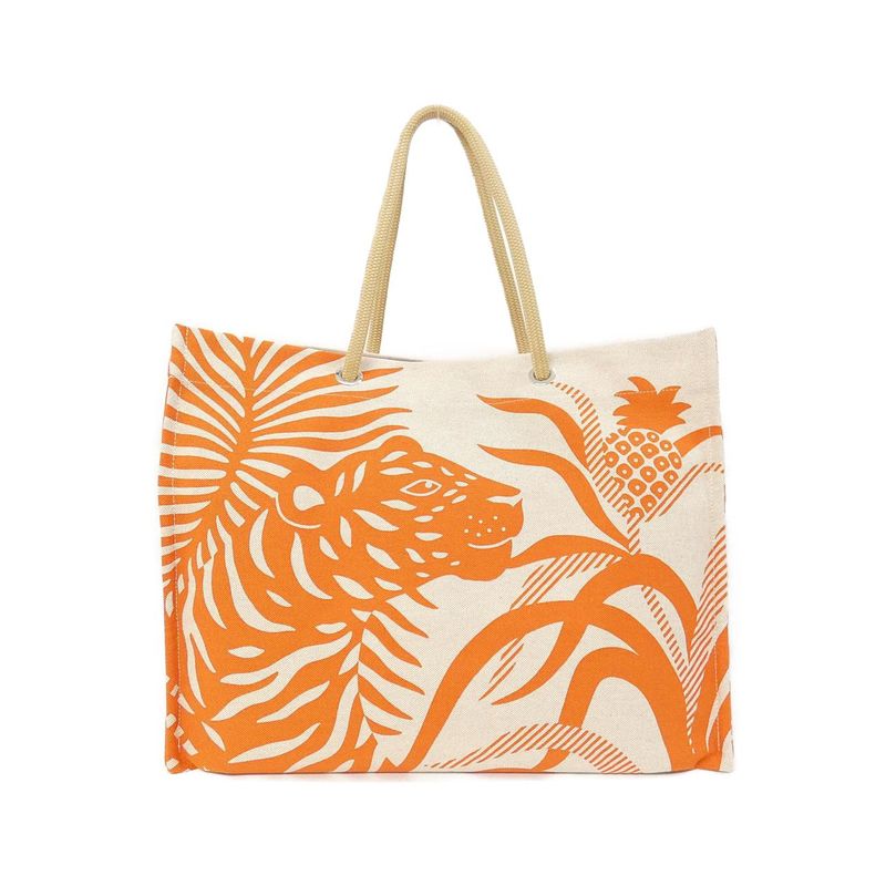 Hermes Tigre a L'ananas Beach Bag